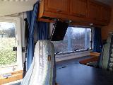 Wohnmobil Seitenfenster mit Spiegelfolie, Innenansicht